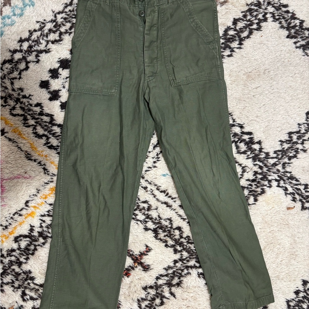 Army Green Utility Pants - Size 34x35 - Picture 4 of 4
